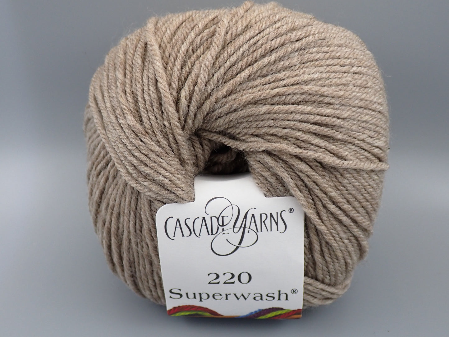 Cascade Yarns 220 Superwash DK weight Doeskin Heather