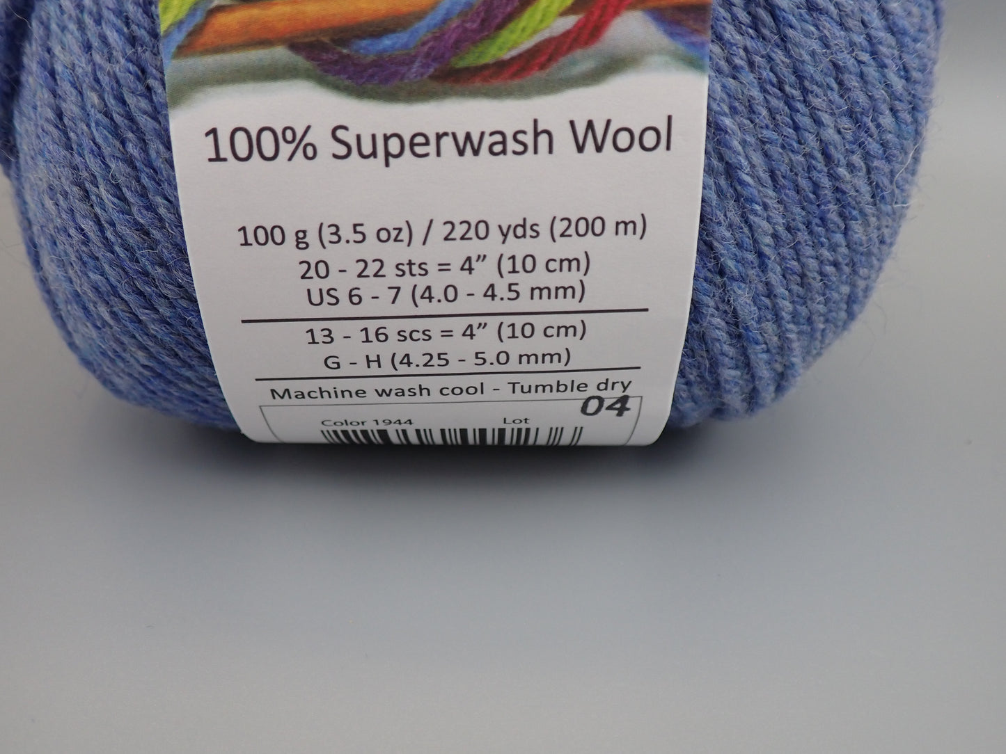 Cascade Yarns 220 Superwash DK weight Westpoint Blue Heather