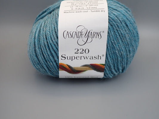 Cascade Yarns 220 Superwash DK weight Summer Sky Heather