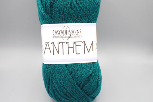 Cascade Yarns Anthem Worsted weight Deep Teal