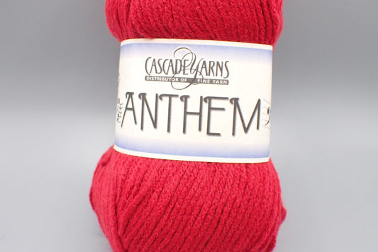 Cascade Yarns Anthem Worsted weight Red