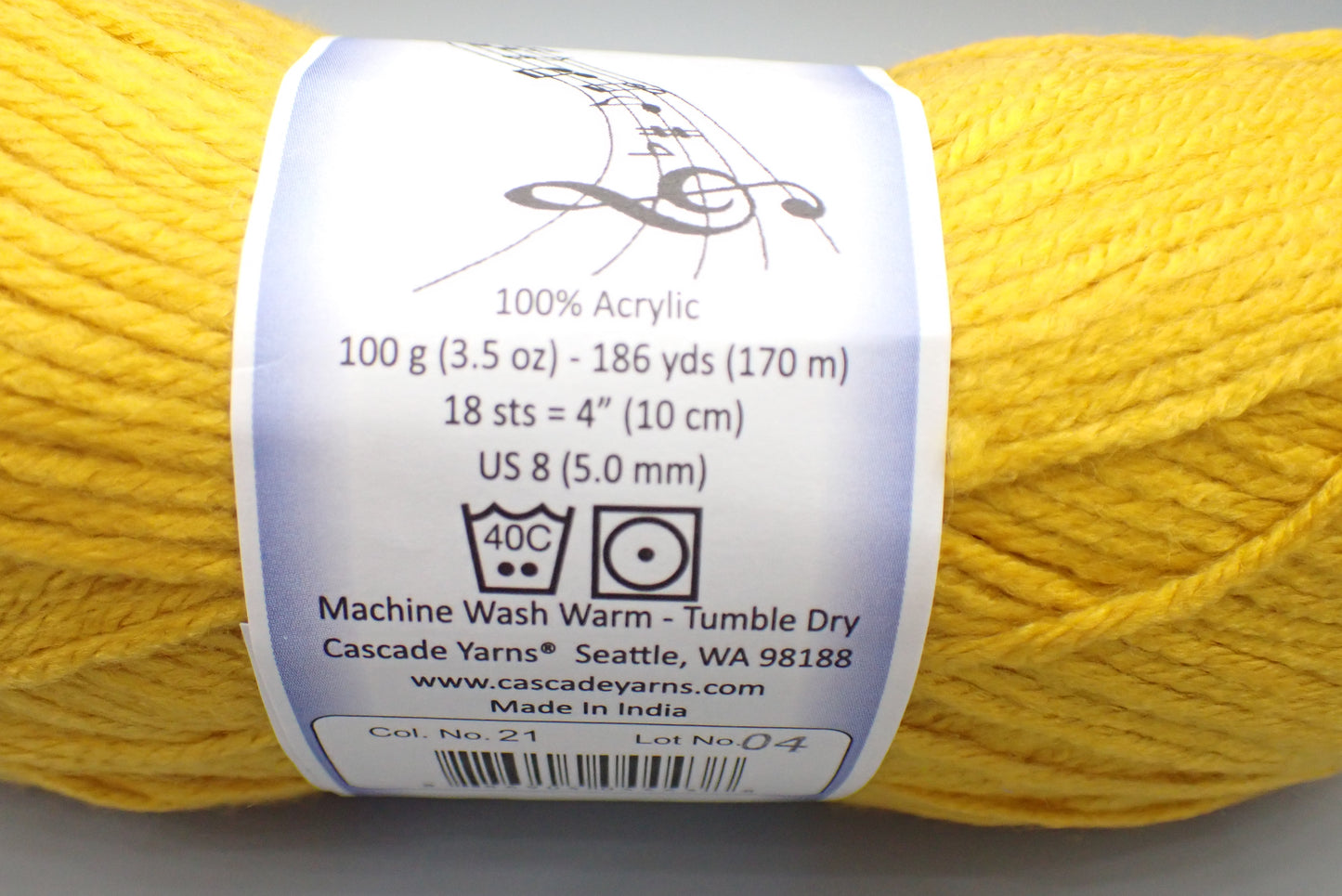 Cascade Yarns Anthem Worsted weight Gold
