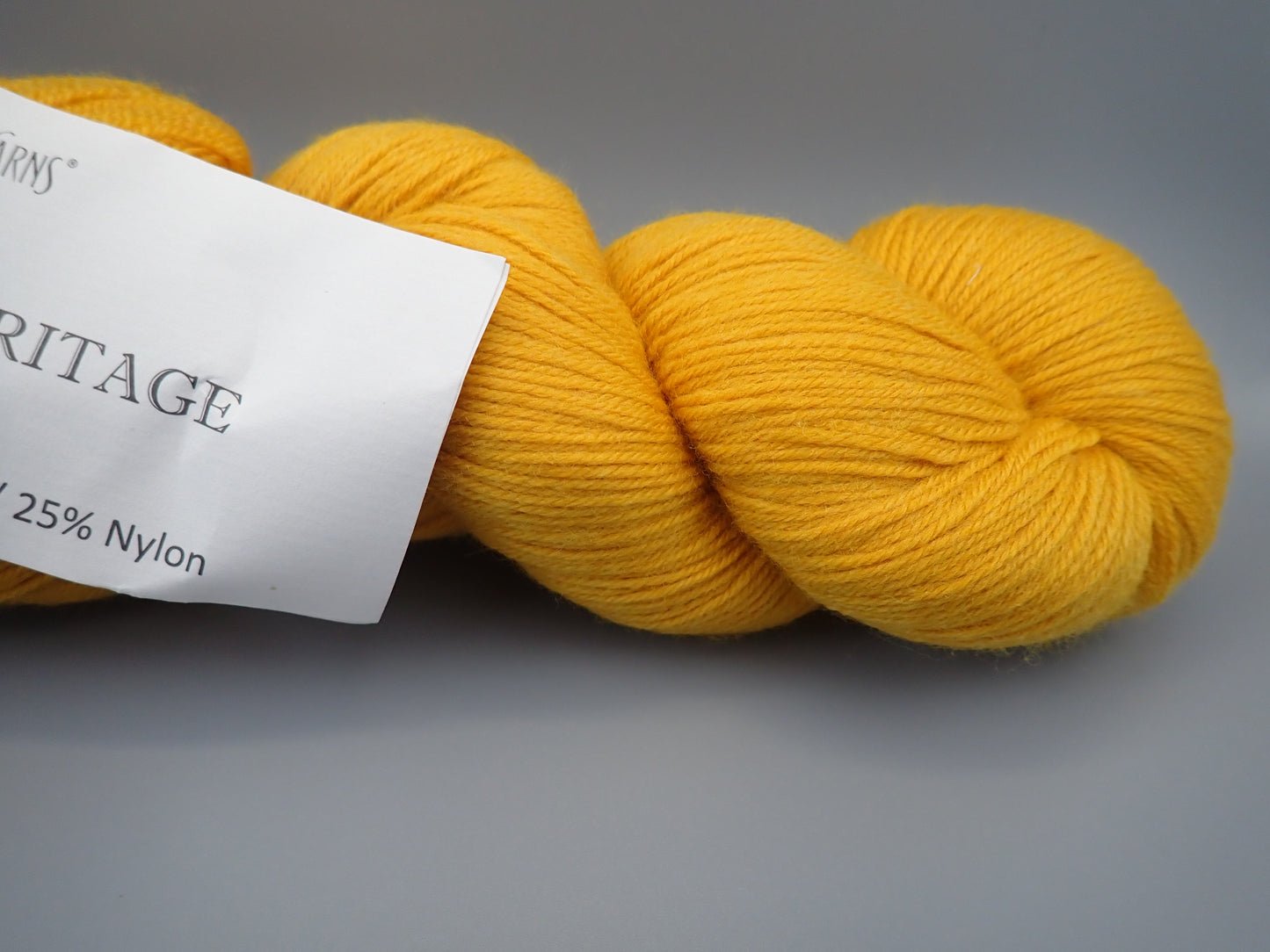 Cascade Yarns Heritage Fingering weight Golden Yellow