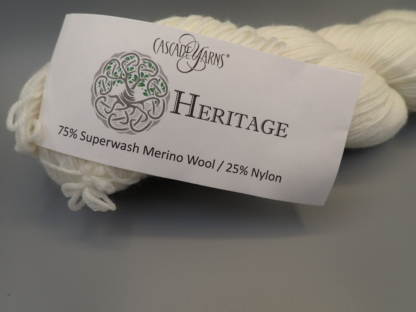 Cascade Yarns Heritage Fingering weight Snow