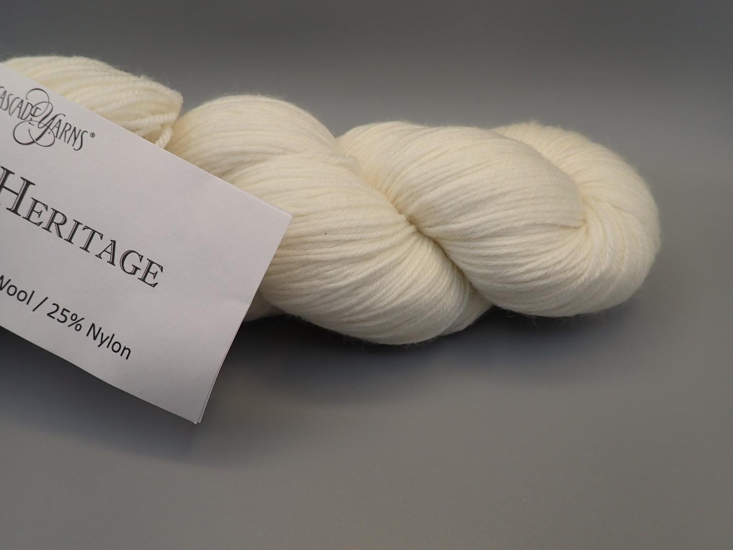 Cascade Yarns Heritage Fingering weight Snow