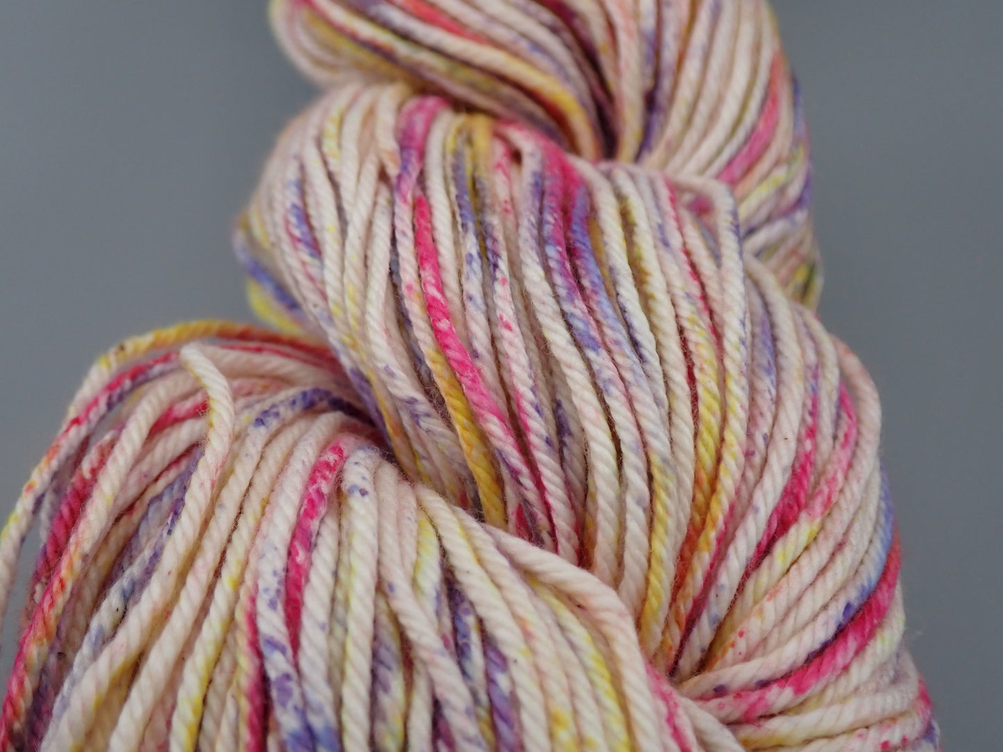 Cascade Yarns Nifty Cotton Splash Worsted weight Petunia