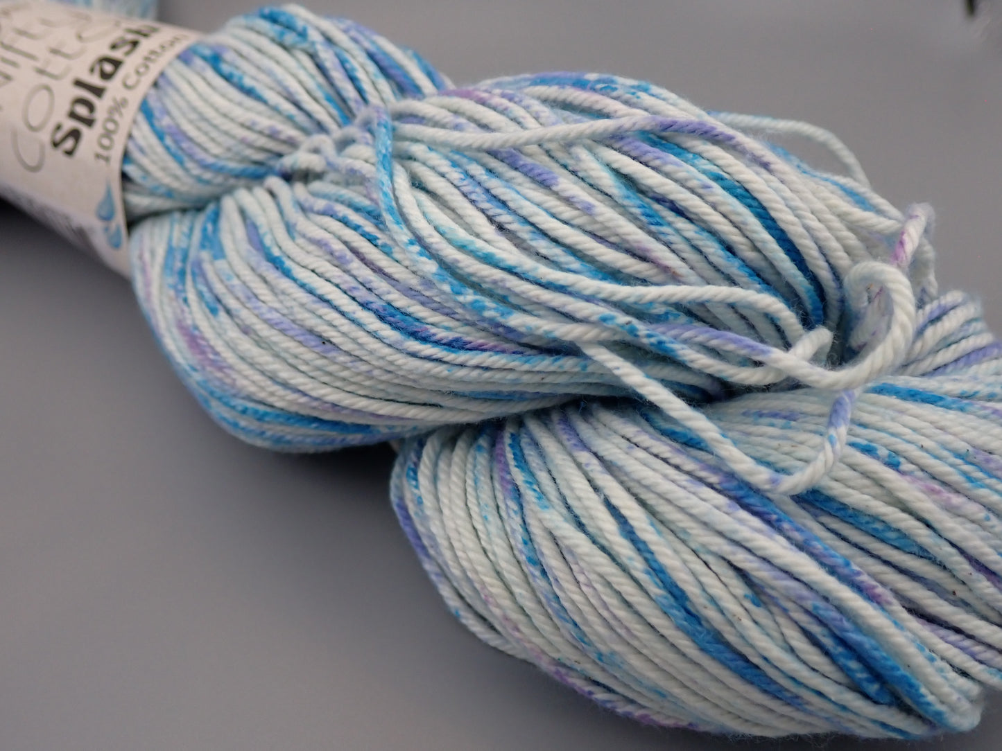 Cascade Yarns Nifty Cotton Splash Worsted weight Hydrangea