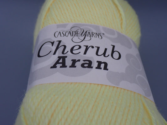 Cascade Yarns Cherub Aran Worsted weight Yellow