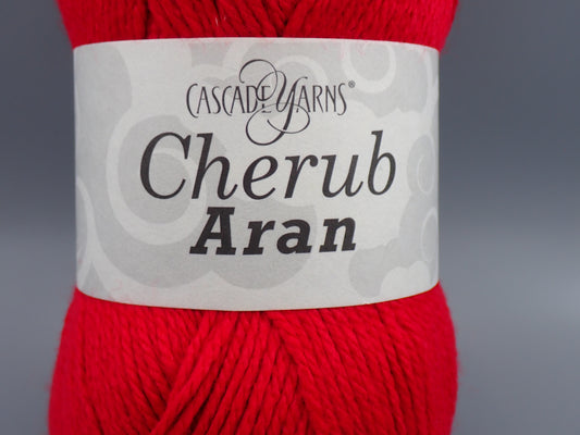 Cascade Yarns Cherub Aran Worsted weight Ruby