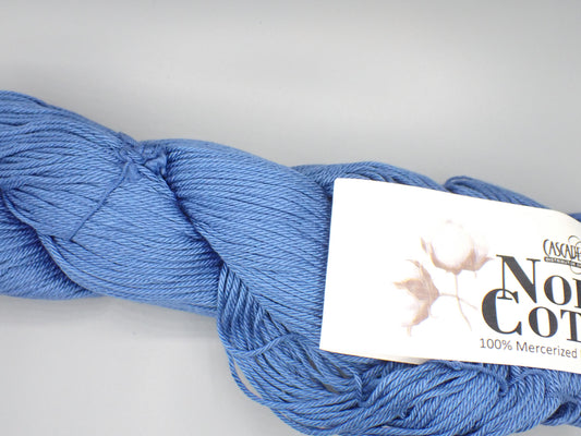Cascade Yarns Noble Cotton DK weight Blue