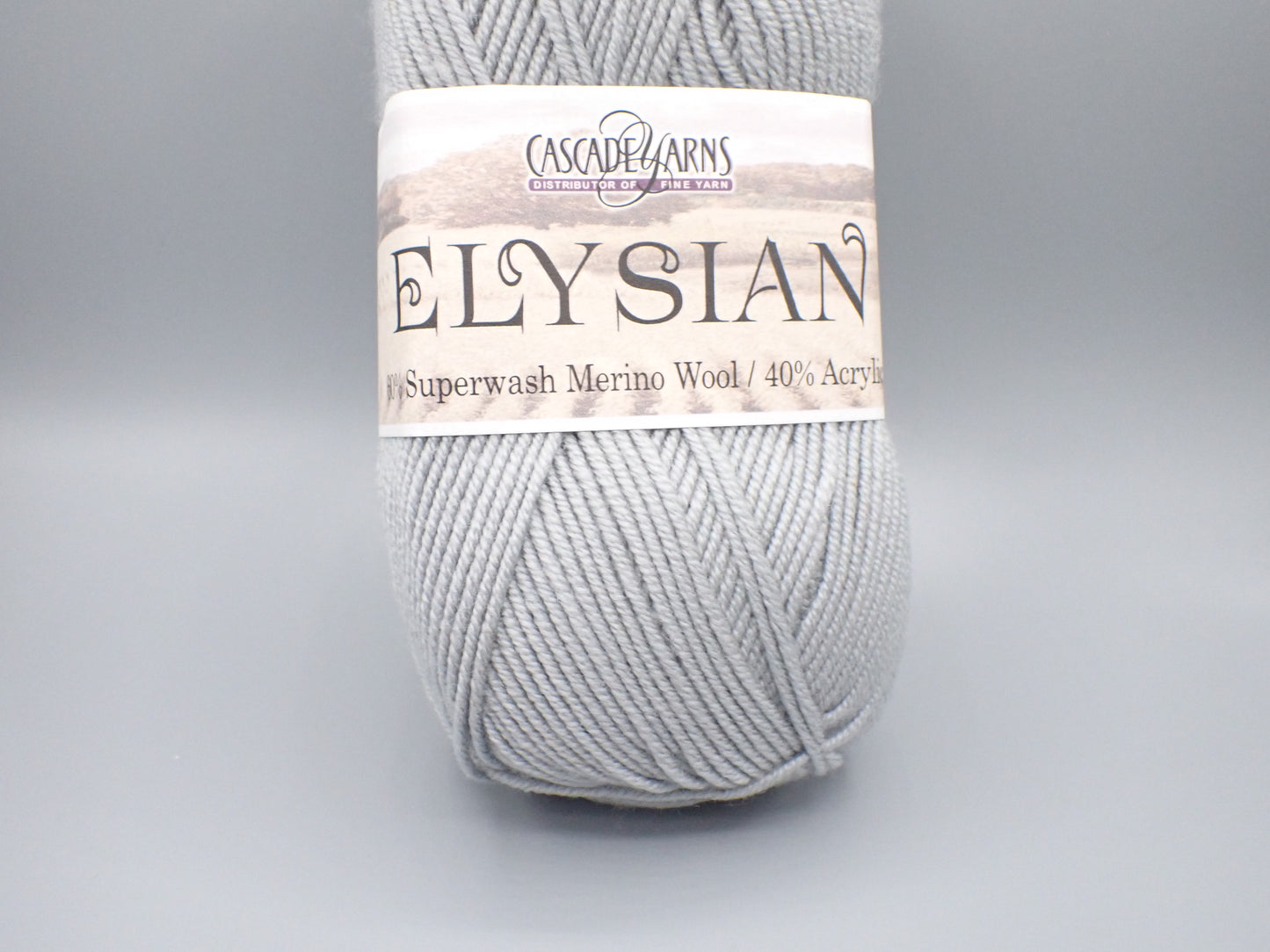 Cascade Yarns Elysian DK weight Silver