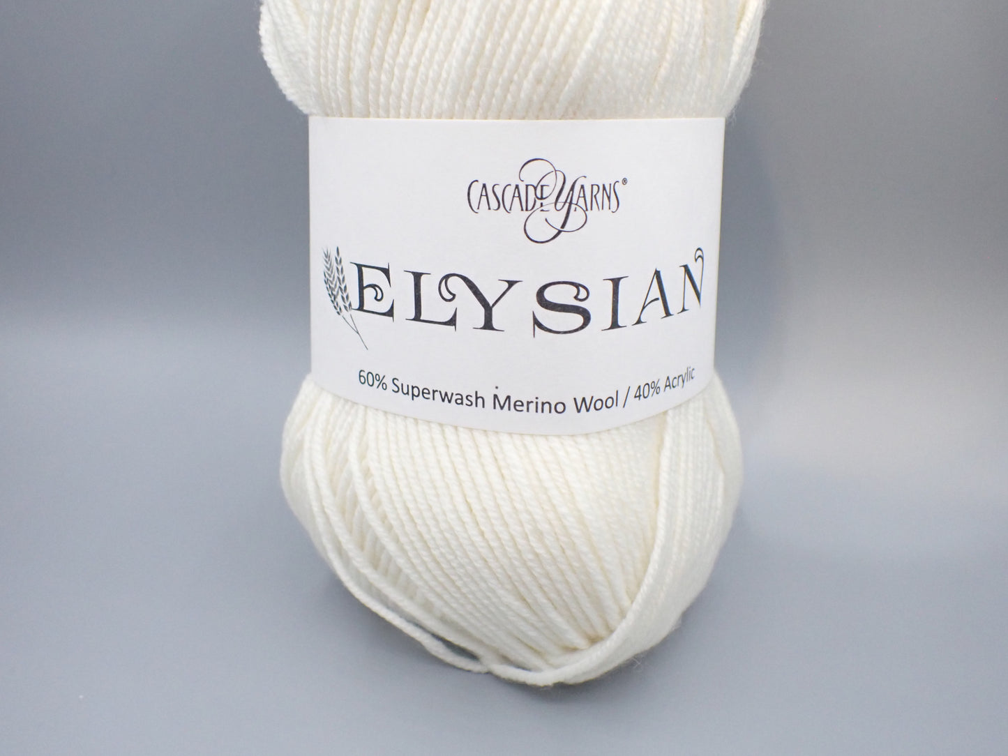 Cascade Yarns Elysian DK weight White