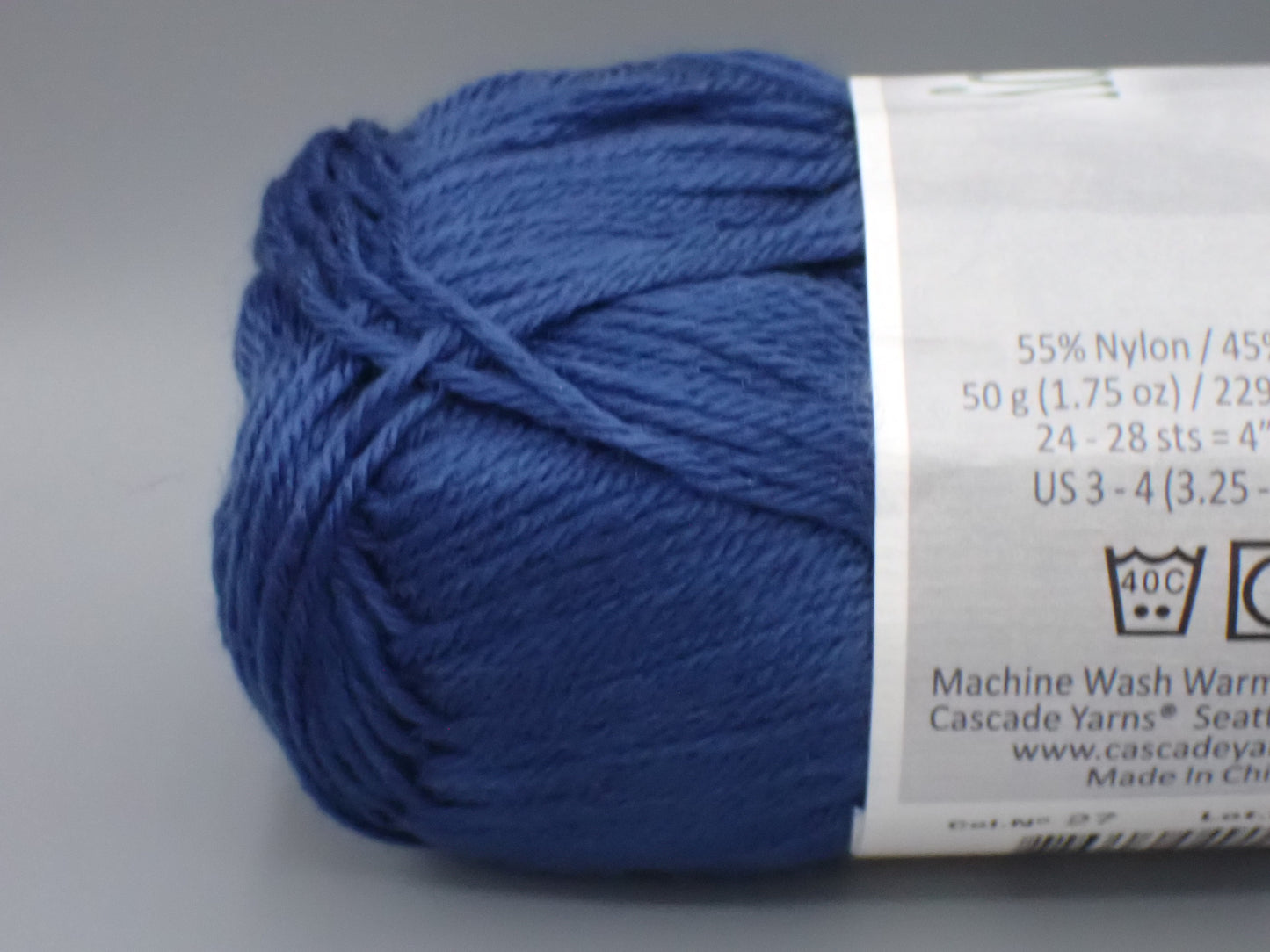 Cascade Yarns Cherub Baby Sock weight Navy