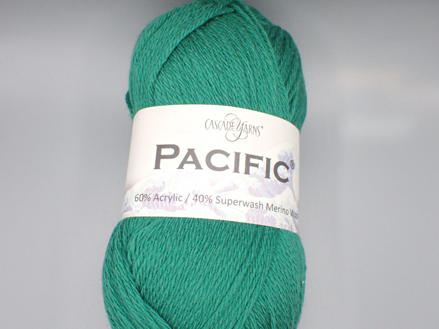 Cascade Yarns Pacific worsted weight Pine Green