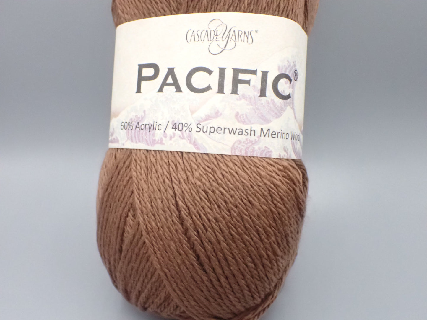 Cascade Yarns Pacific worsted weight Burnt Cinnamon