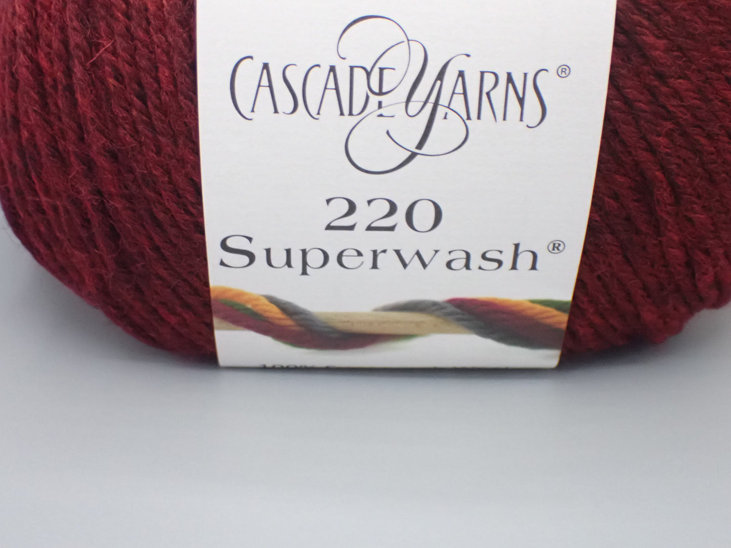 Cascade Yarns 220 Superwash DK weight Red Wine Heather