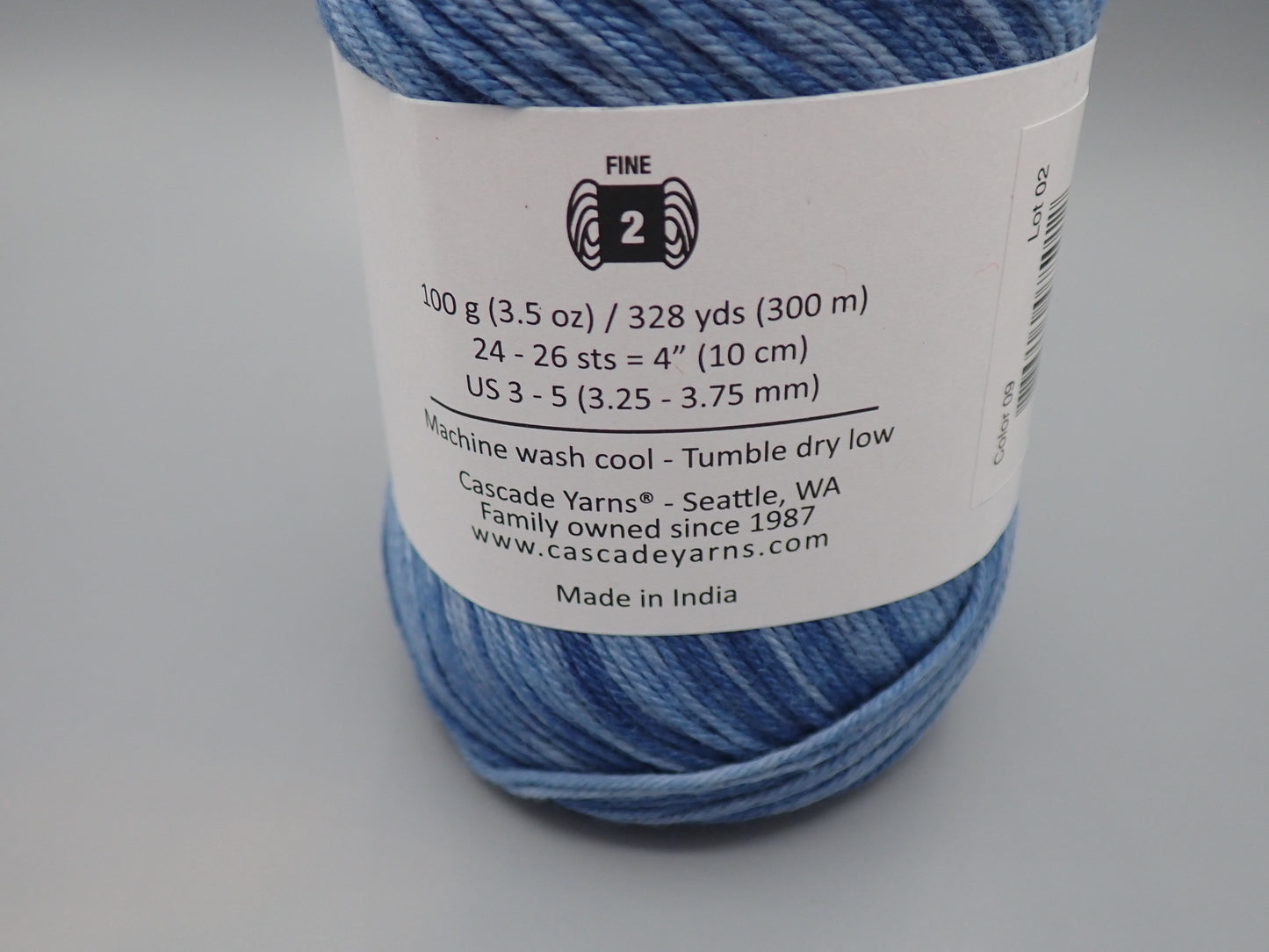 Cascade Yarns Botanika Sock weight Indigo
