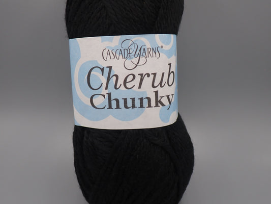 Cascade Yarns Cherub Chunky Bulky weight Black