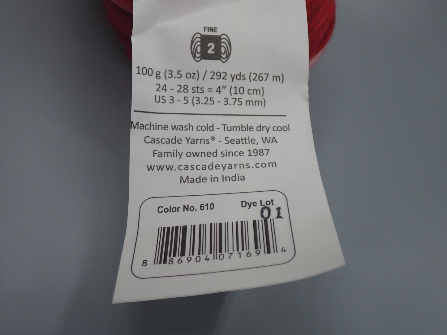 Cascade Yarns Heritage 6 Hand Paints Sock weight Roses