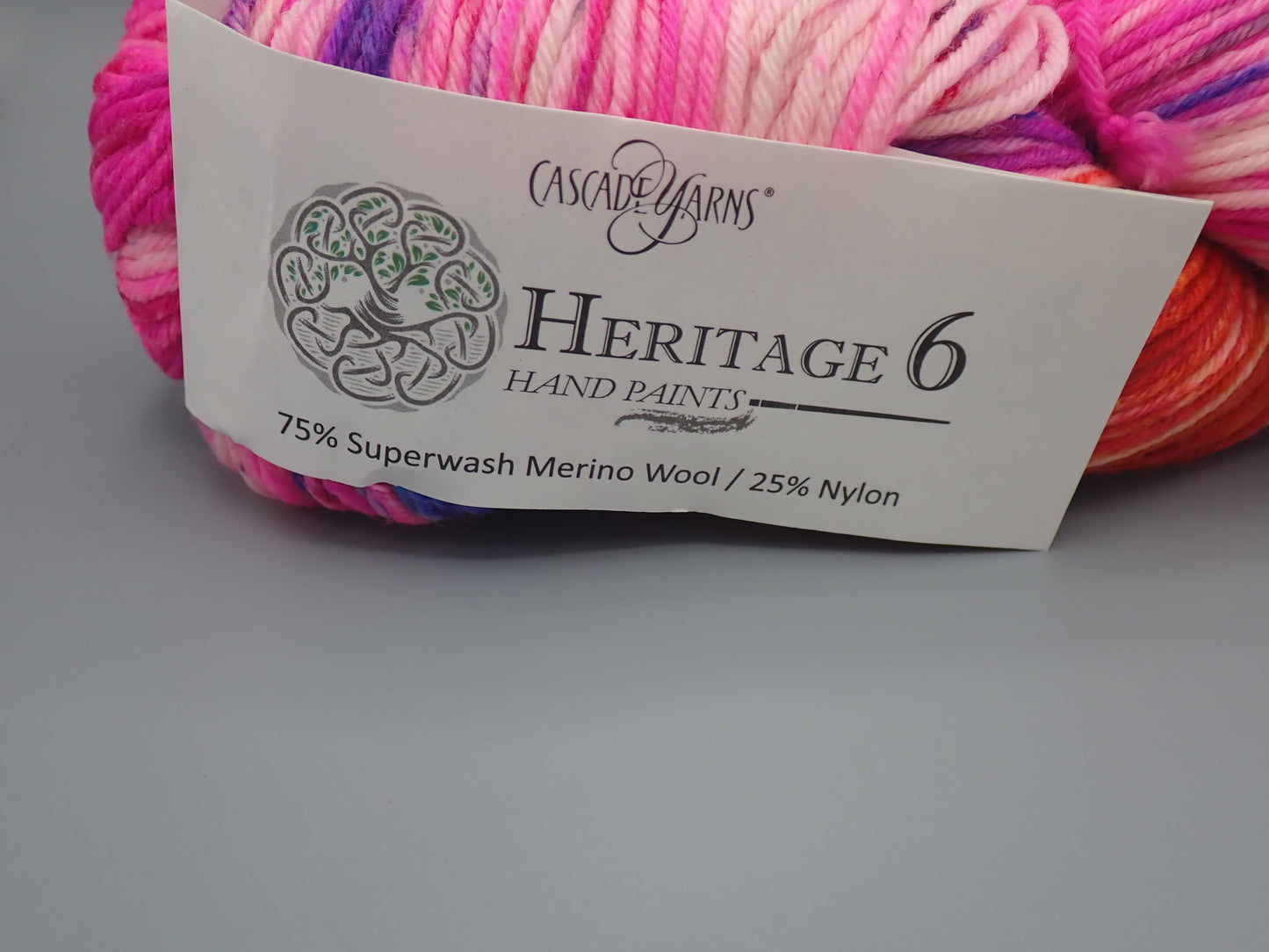 Cascade Yarns Heritage 6 Hand Paints Sock weight Tropical Blooms
