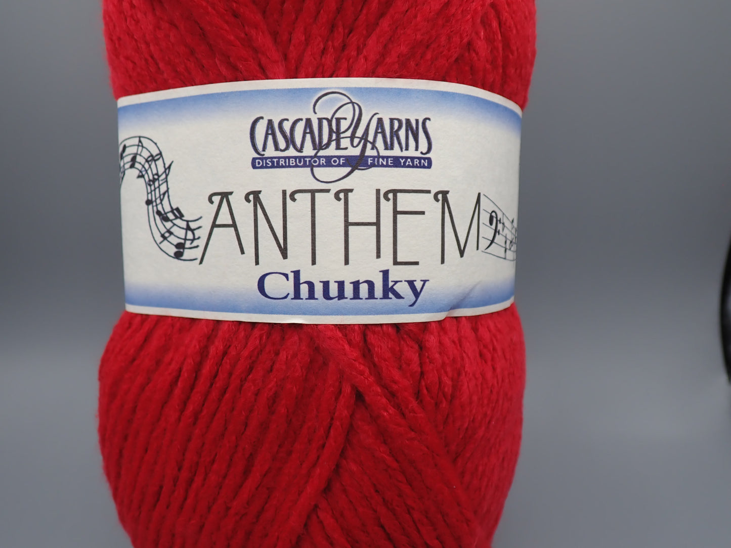 Cascade Yarns Anthem Chunky Bulky weight yarn Red