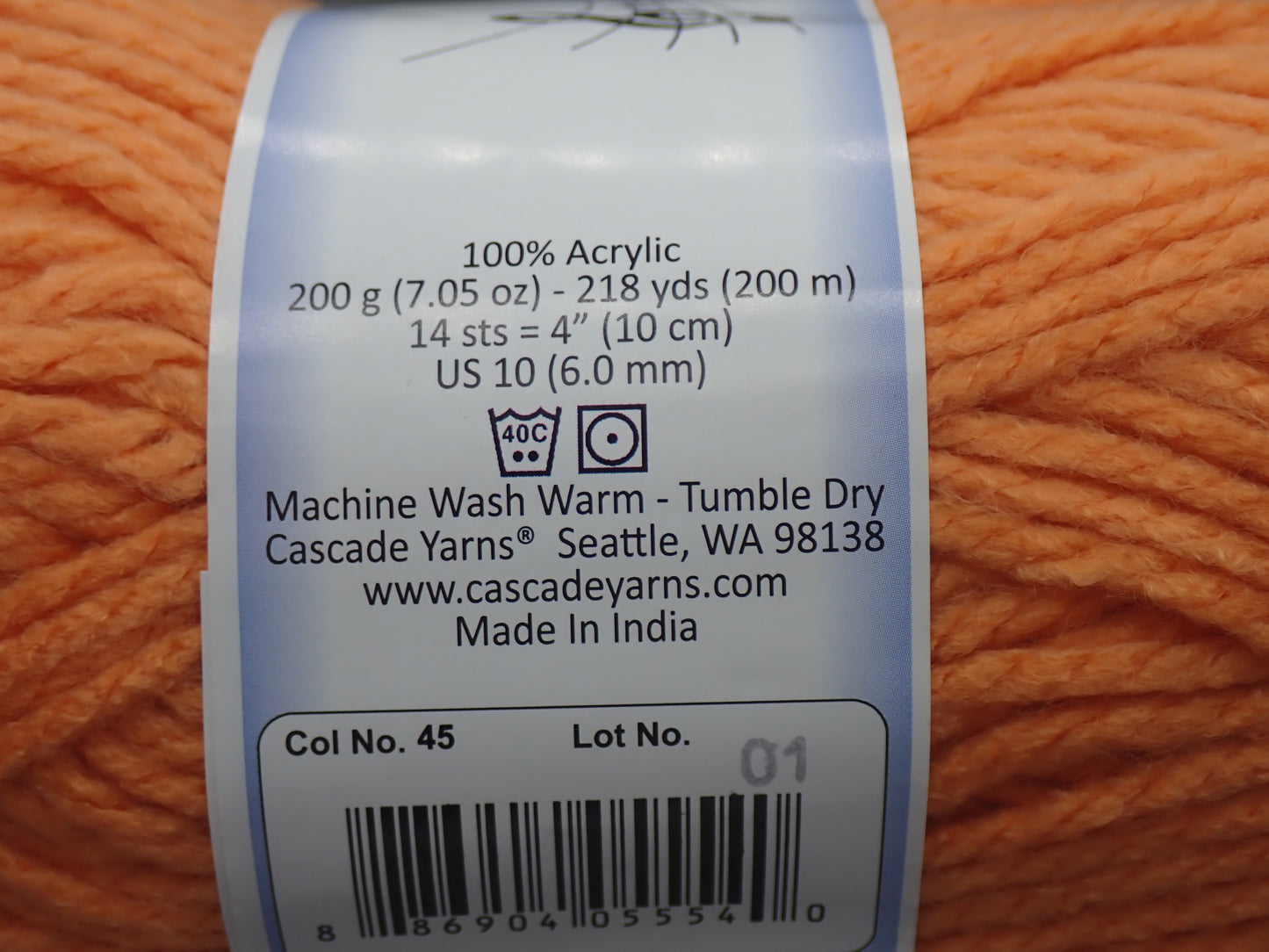 Cascade Yarns Anthem Chunky Bulky weight yarn Autumn Sunset