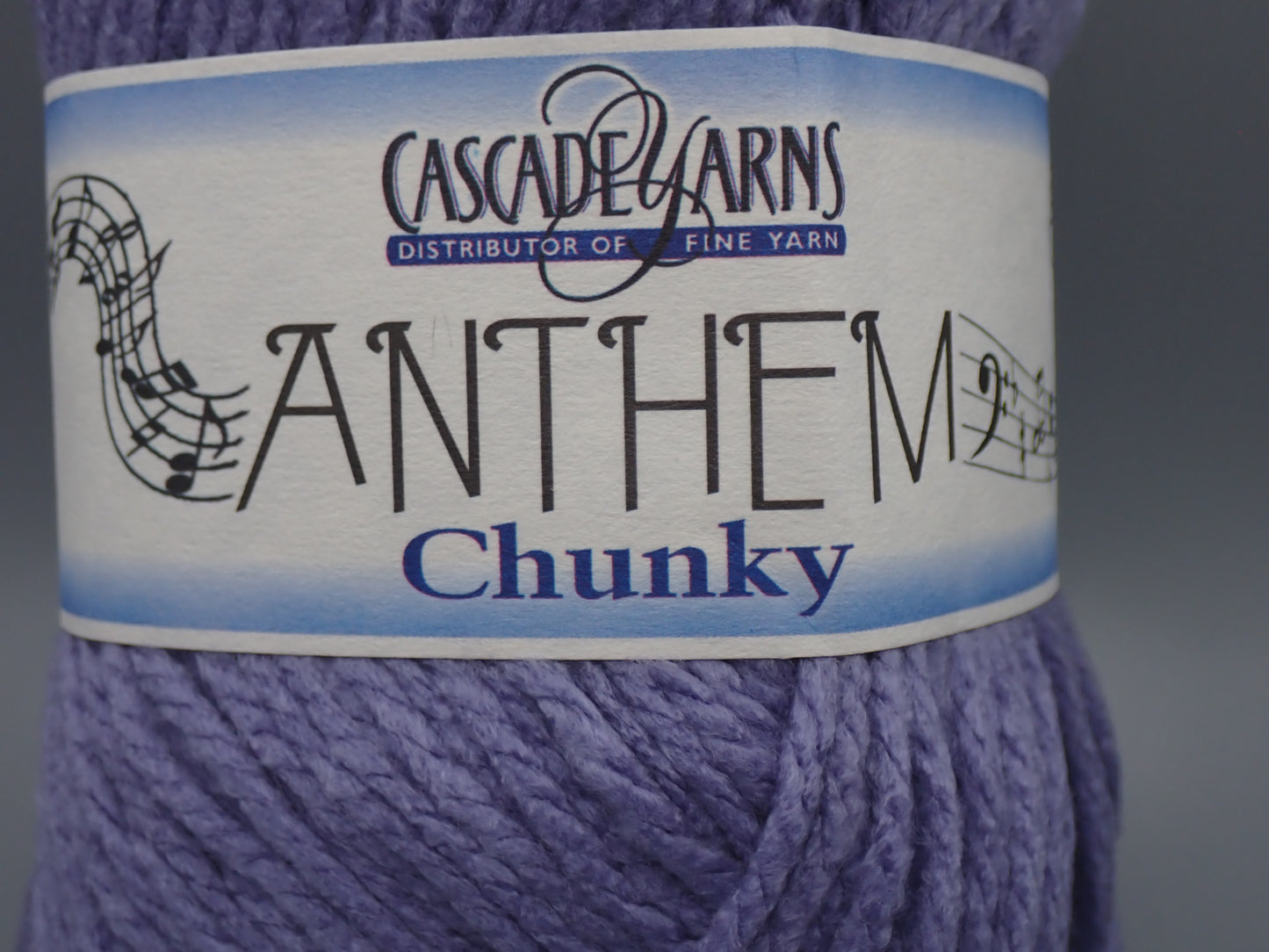 Cascade Yarns Anthem Chunky Bulky weight yarn Lavender