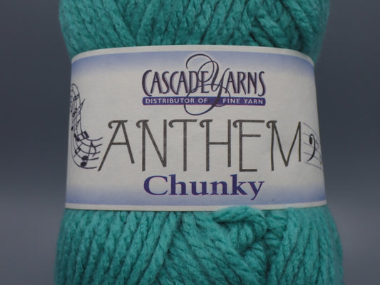 Cascade Yarns Anthem Chunky Bulky weight yarn Agate Green