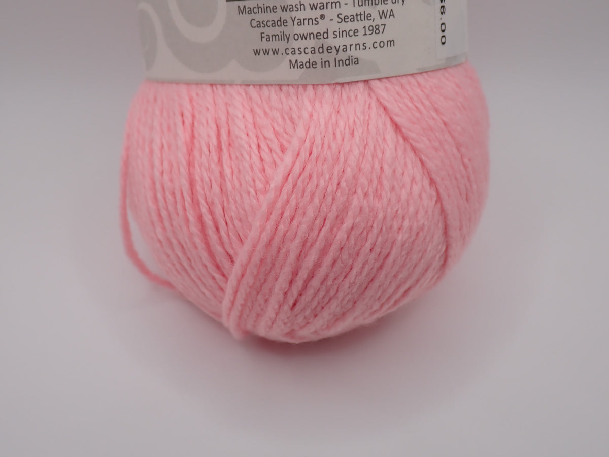 Cascade Yarns Cherub Aran Worsted weight Cotton Candy
