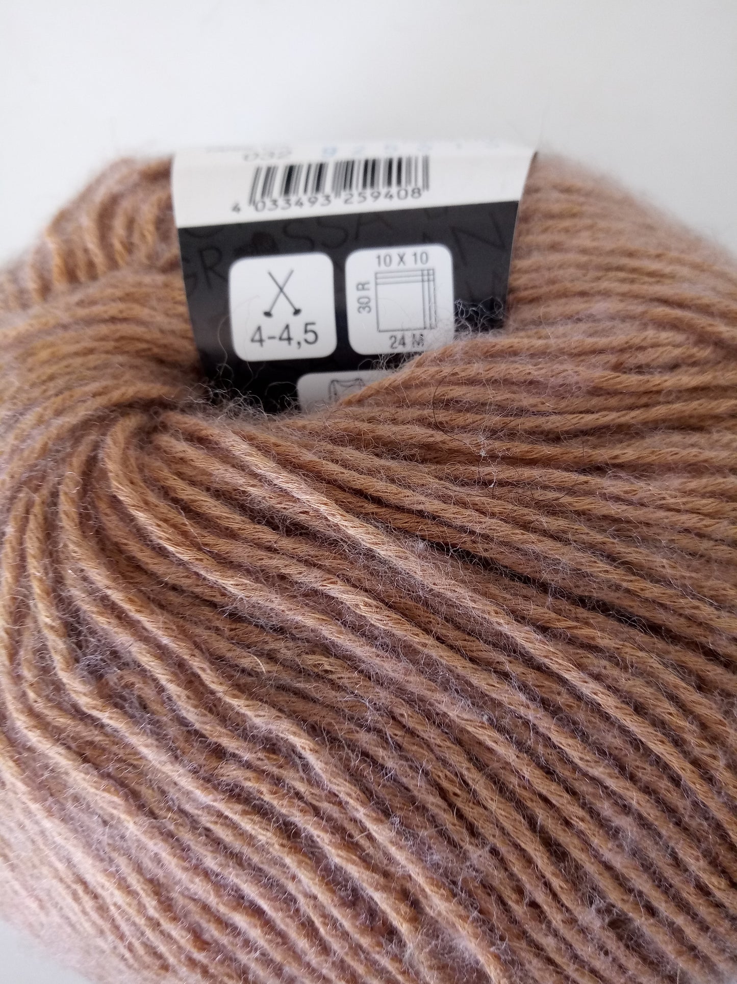 Lana Grossa Yarns Ecopuno DK weight Camel