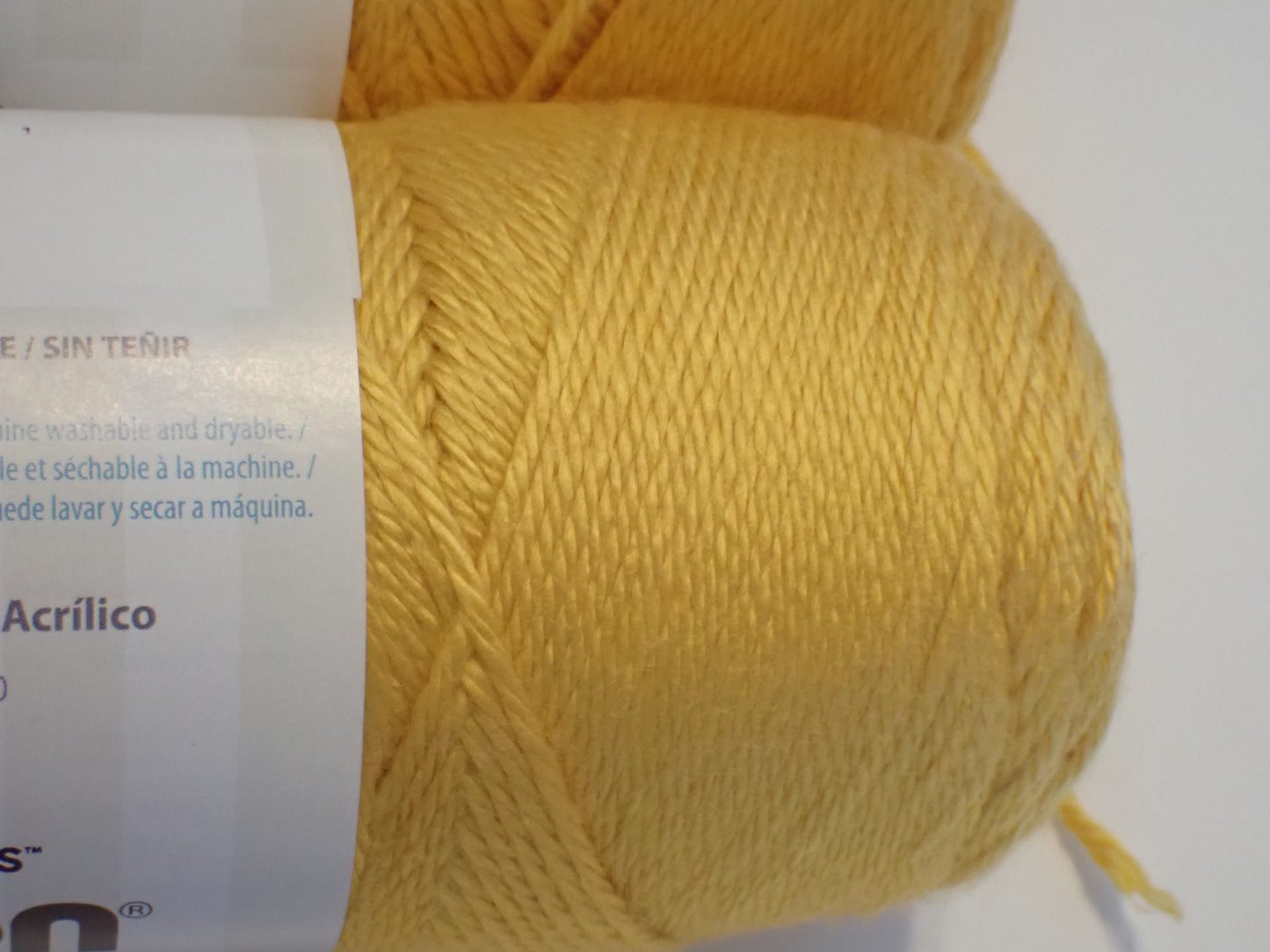 Caron Simply Soft DK weight yarn Gold