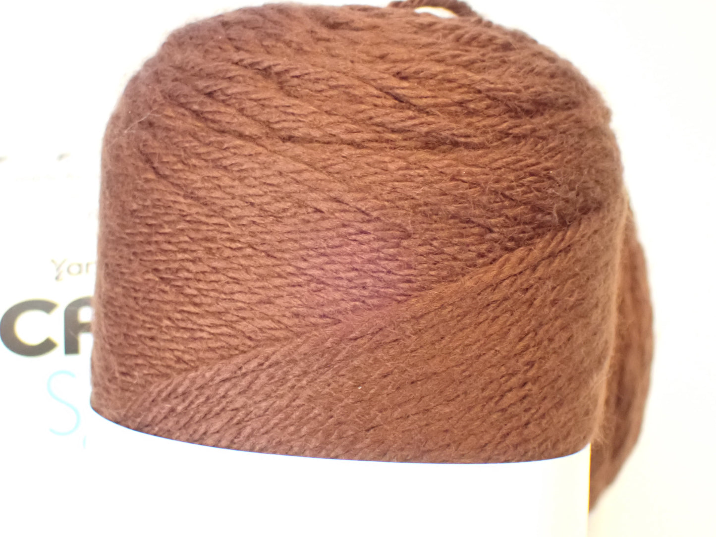 Caron Simply Soft DK weight yarn Chocolate