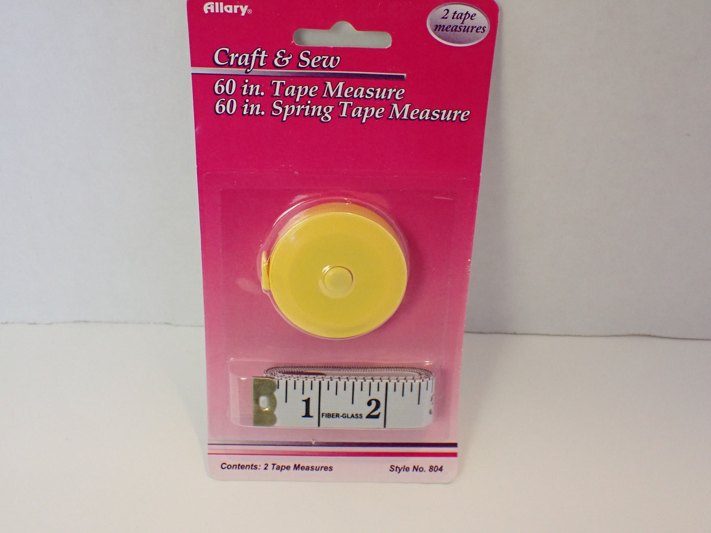 Allary 2-pak Tape Measure - Retractable and Tape