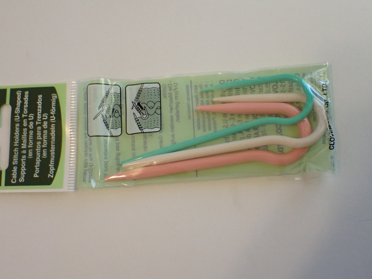 Clover U-shaped Cable Stitch Holders