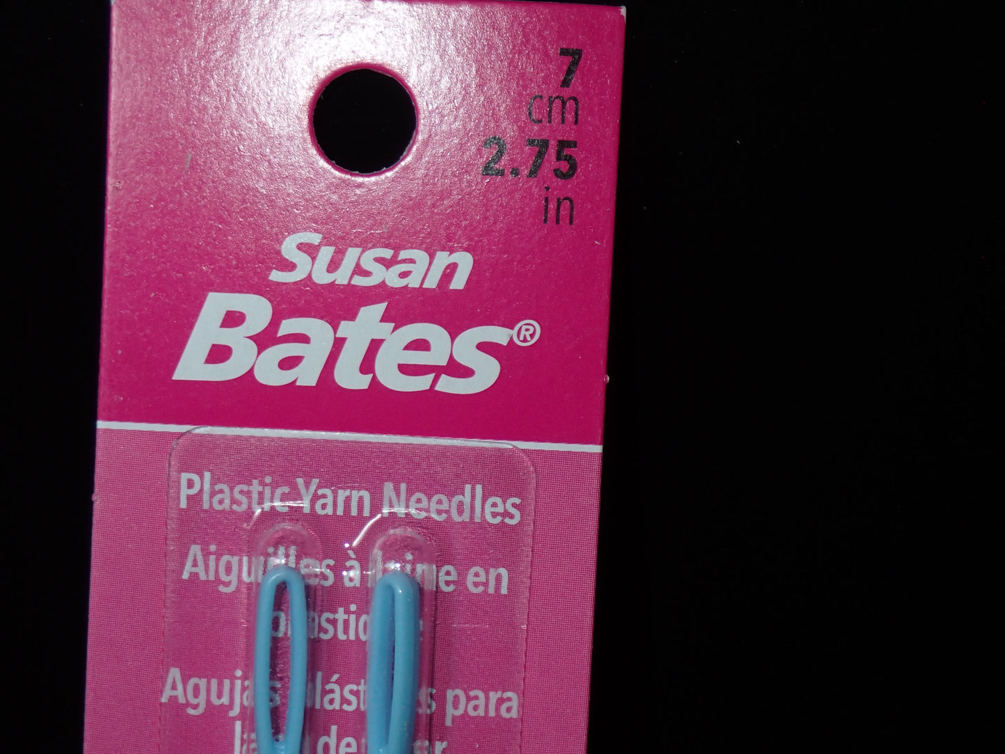 Susan Bates Plastic Yarn Needles 2-3/4" long