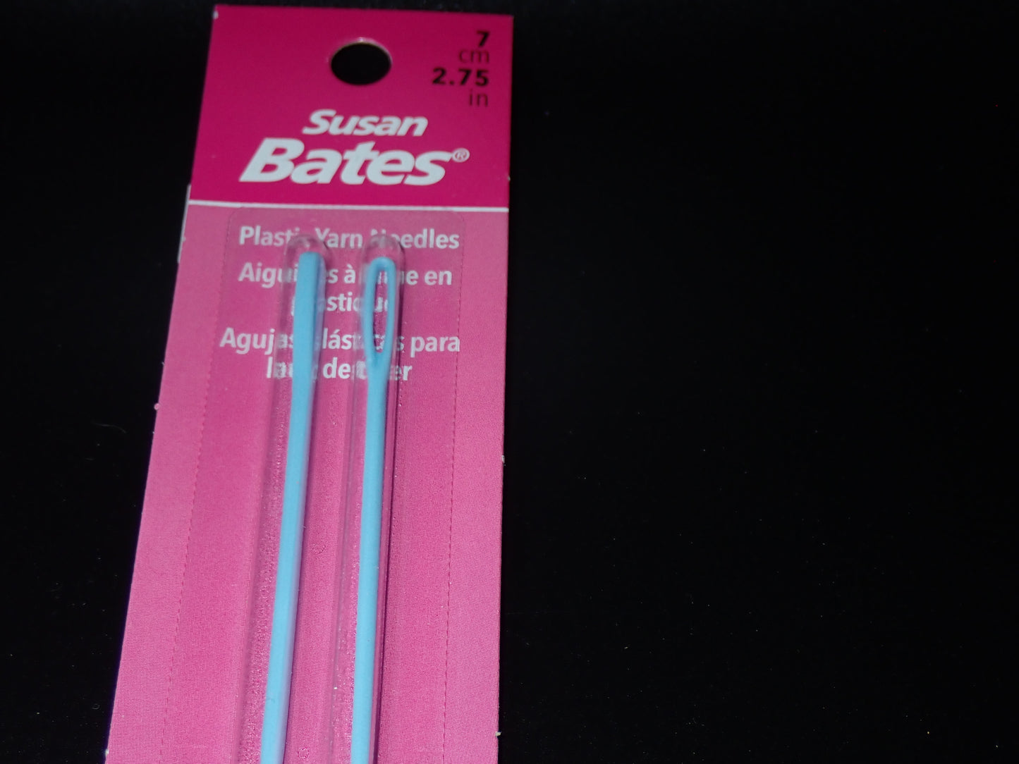Susan Bates Plastic Yarn Needles 2-3/4" long