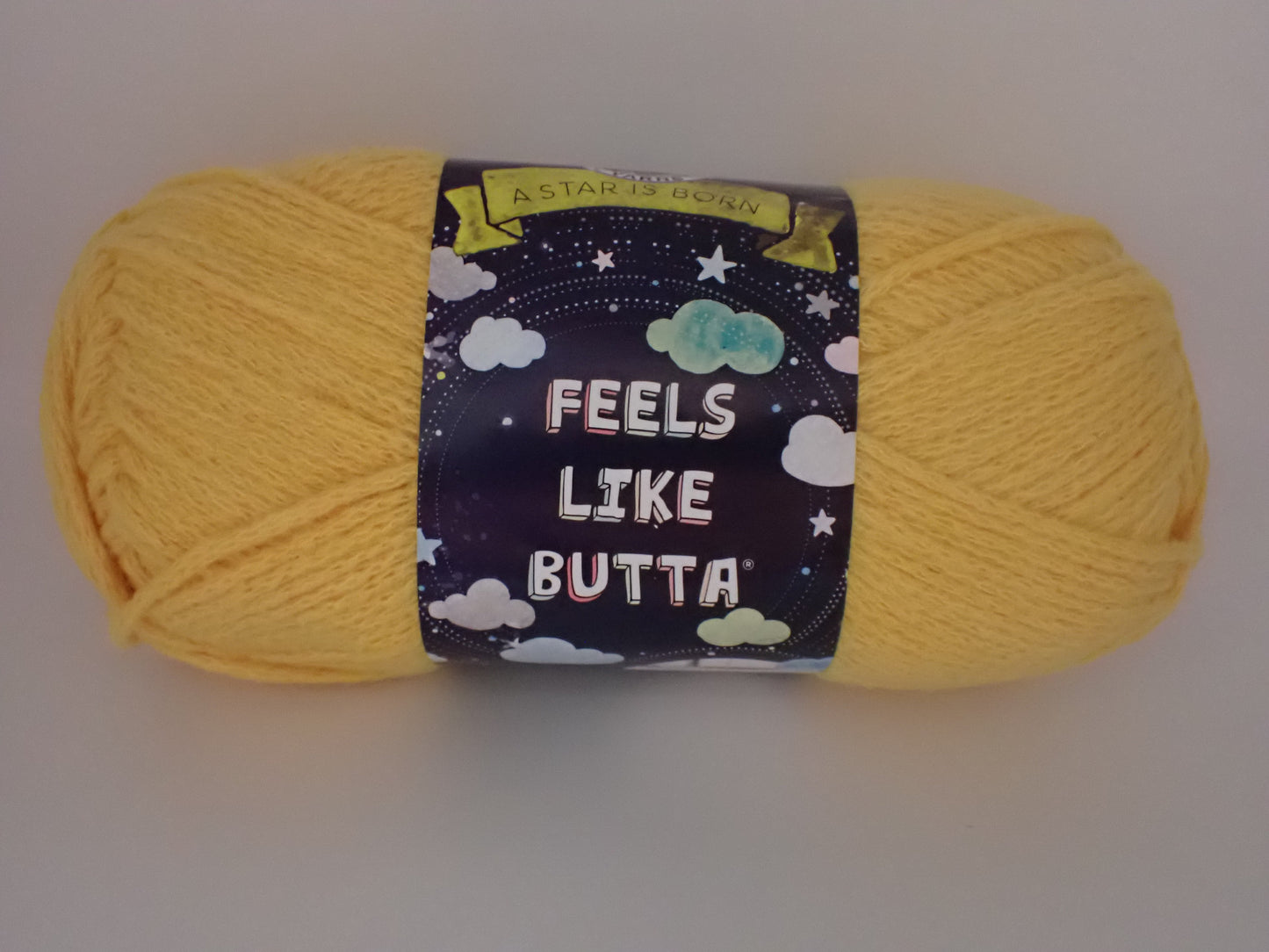 Lion Brand Yarns Worsted weight Feels Like Butta Yellow