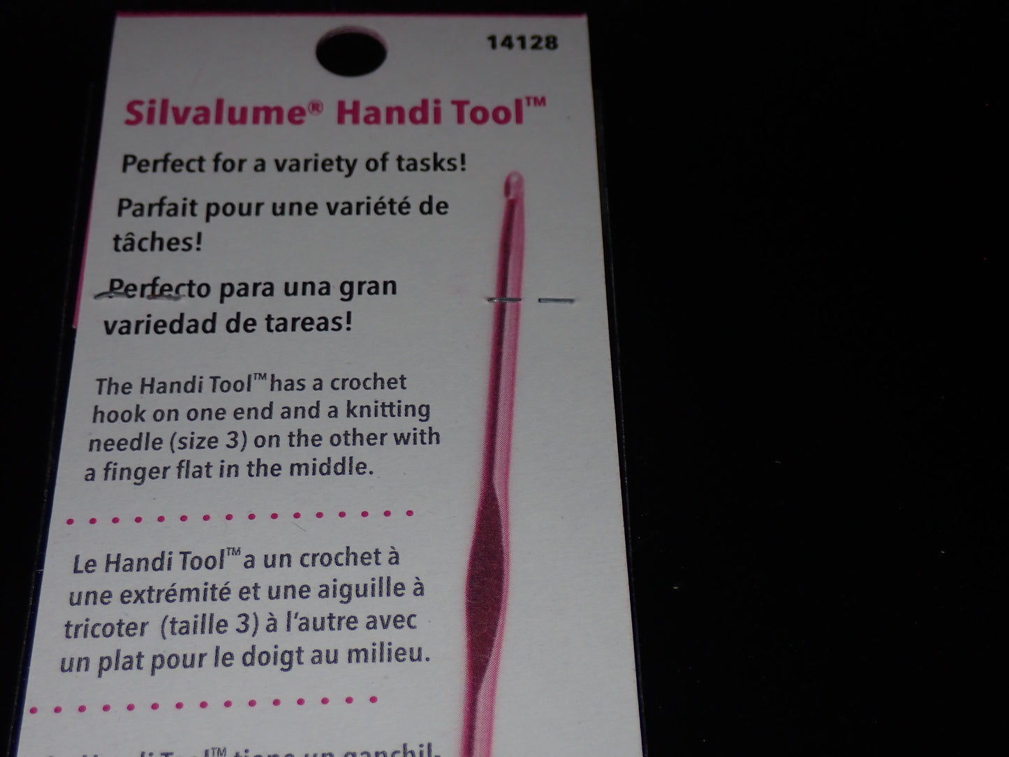 Susan Bates Silvalume Handi Tool