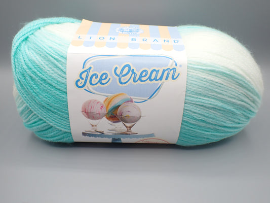 Lion Brand Yarns DK weight Ice Cream Mint