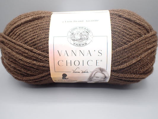 Lion Brand Yarns Worsted weight Vanna's Choice Chocolate