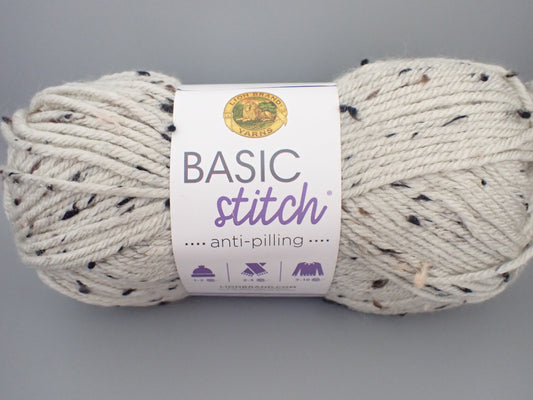 Lion Brand Yarns Worsted weight Basic Stitch Anti Pilling Almond Tweed