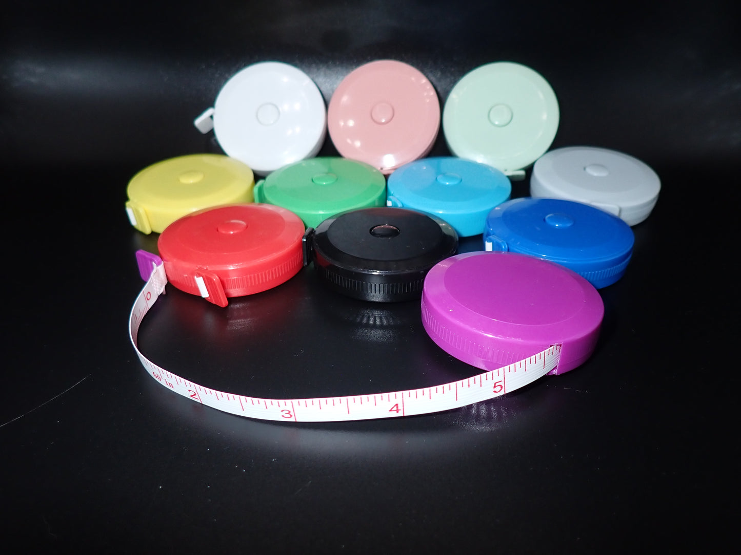 Retractable Tape Measure for up to 60", Both Inches and Centimeters