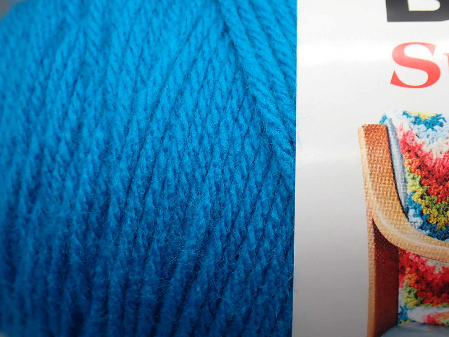 Bernat Worsted weight Super Value Yarn Peacock