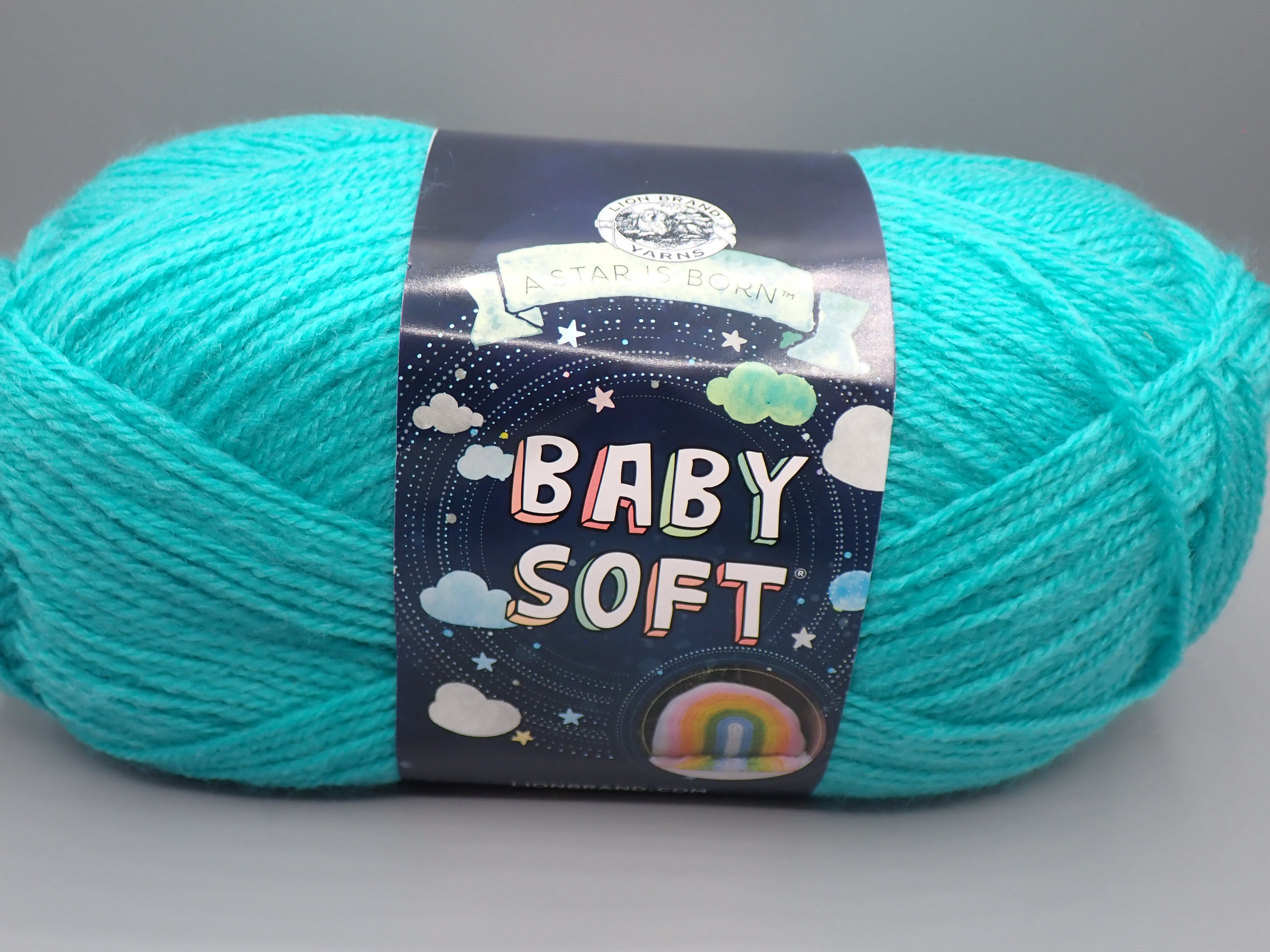 Lion Brand Baby Soft Yarn-Teal, Multipack Of 6