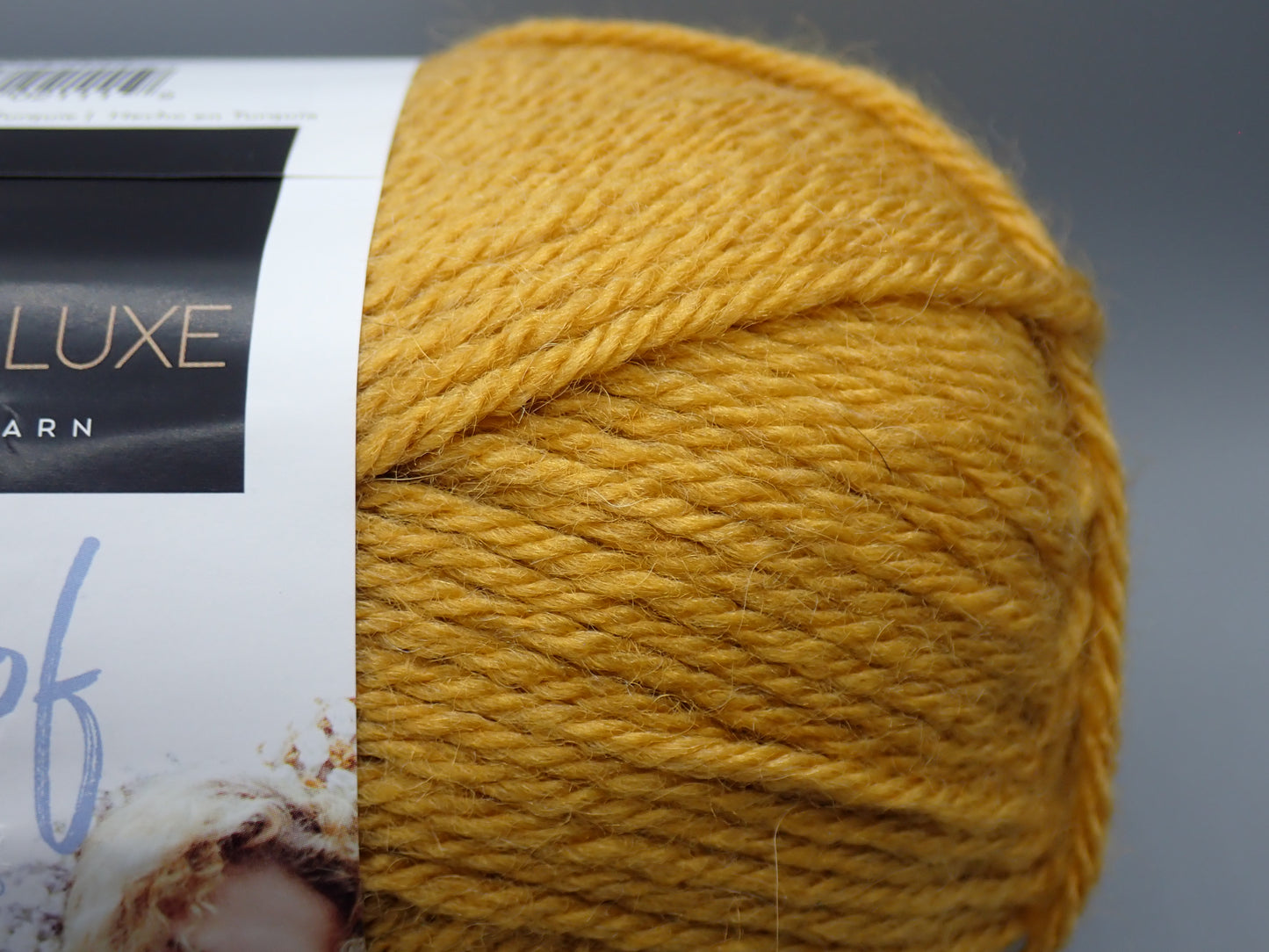 Lion Brand Yarns Worsted weight Touch of Alpaca Goldenrod