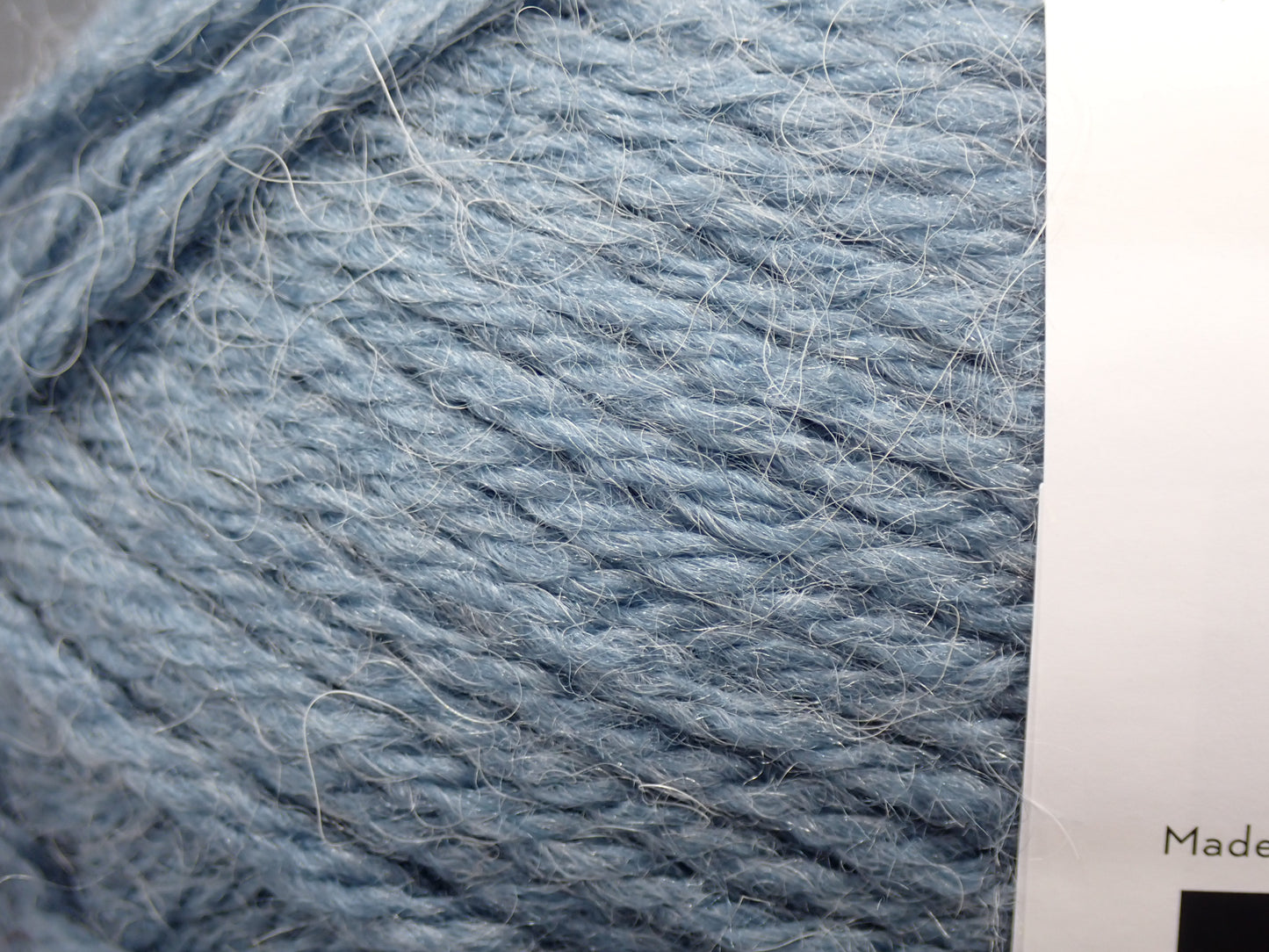 Lion Brand Yarns Worsted weight Touch of Alpaca Dusty Blue