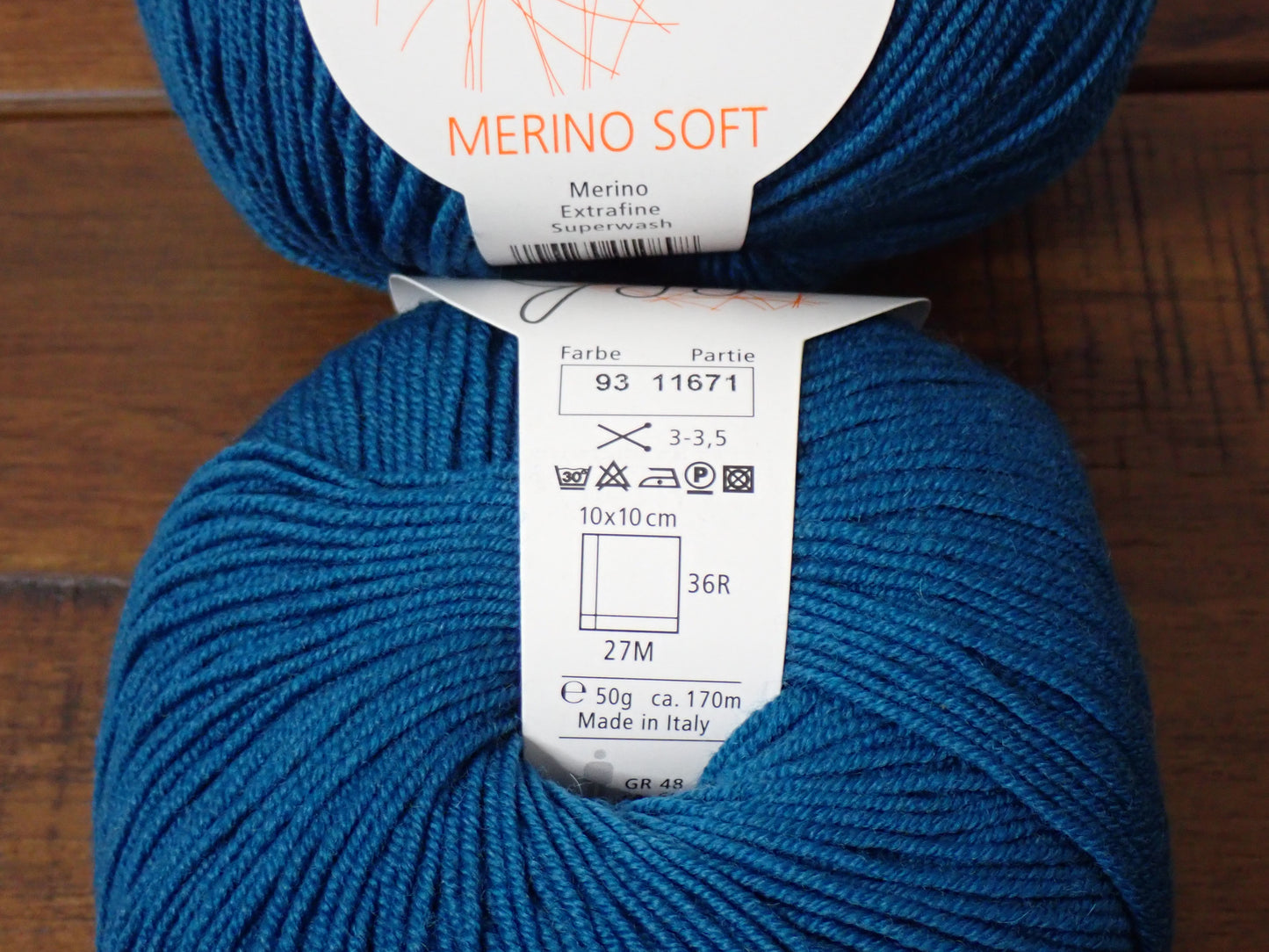 GGH Yarns Merino Soft Sport weight Dark Teal