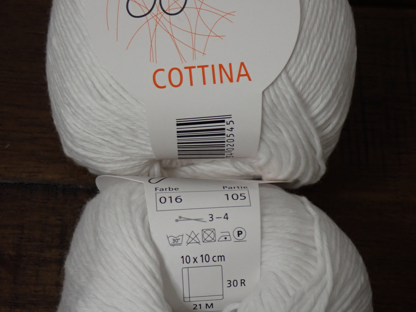 GGH Yarns Cottina DK weight White
