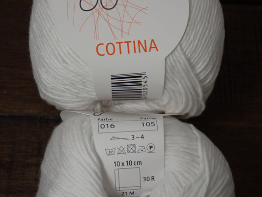 GGH Yarns Cottina DK weight White