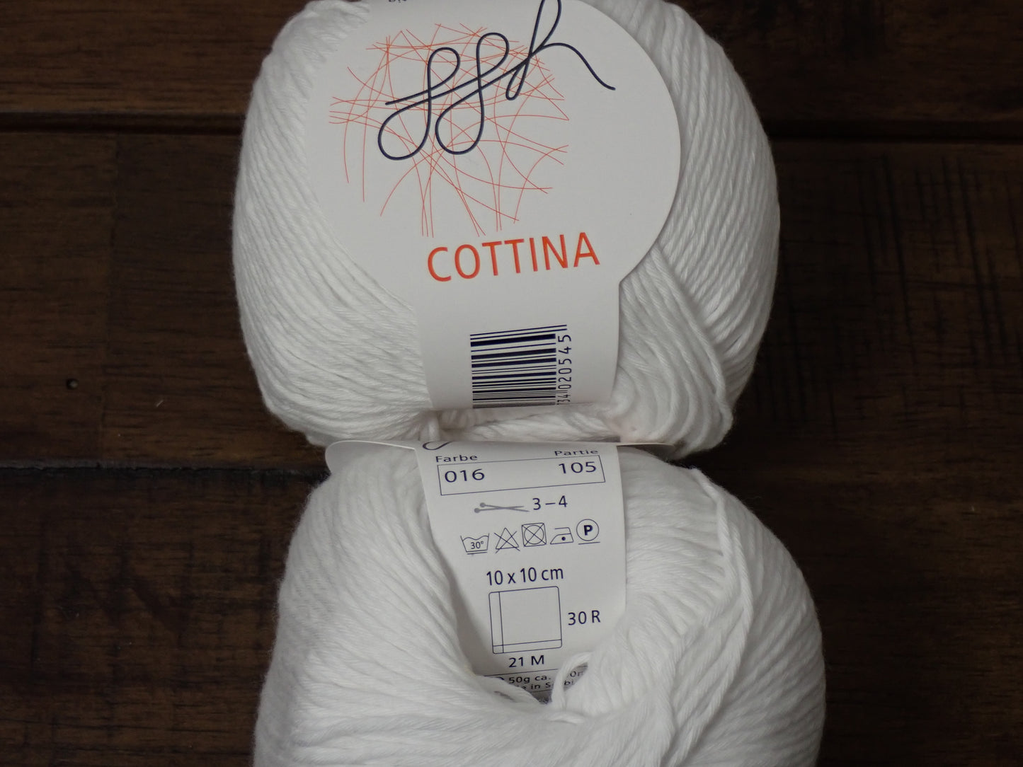 GGH Yarns Cottina DK weight White